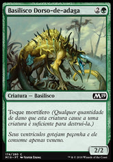 Basilisco Dorso-de-adaga / Daggerback Basilisk - Magic: The Gathering - MoxLand